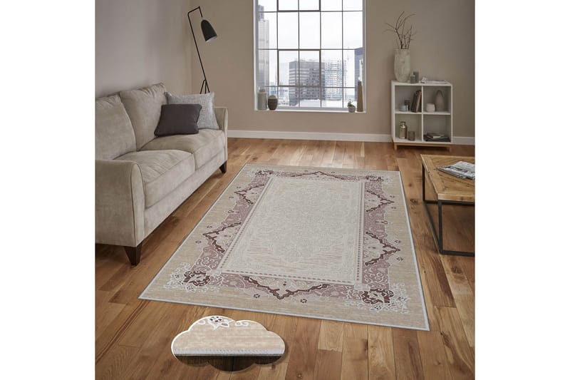 Homefesto Matto 100x200 cm - Monivärinen - Kodintekstiilit & matot - Matto - Itämainen matto - Persialainen matto