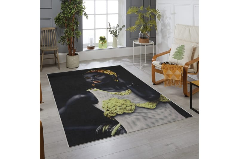 Homefesto Matto 100x200 cm - Monivärinen - Kodintekstiilit & matot - Matto - Itämainen matto - Persialainen matto