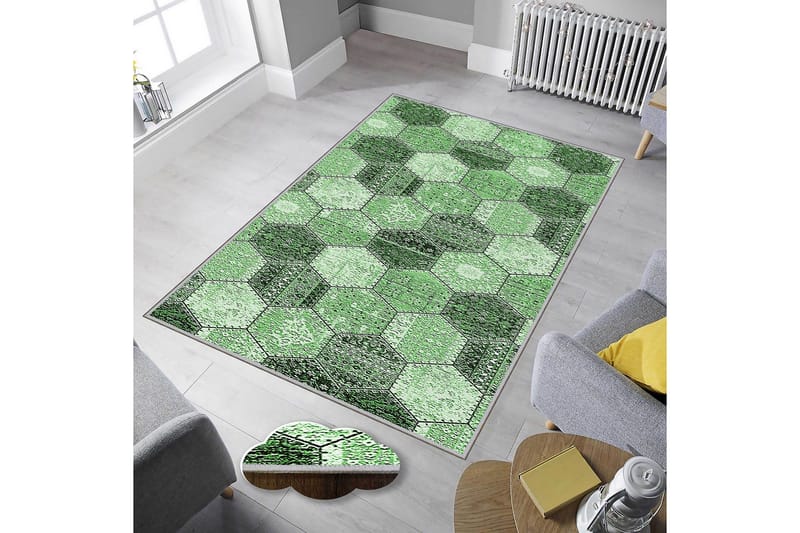 Homefesto Matto 100x200 cm - Monivärinen - Kodintekstiilit & matot - Matto - Itämainen matto - Persialainen matto