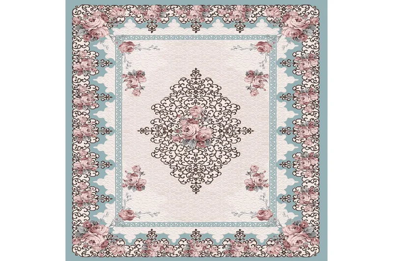 Homefesto Matto 100x200 cm - Monivärinen - Kodintekstiilit & matot - Matto - Itämainen matto - Persialainen matto