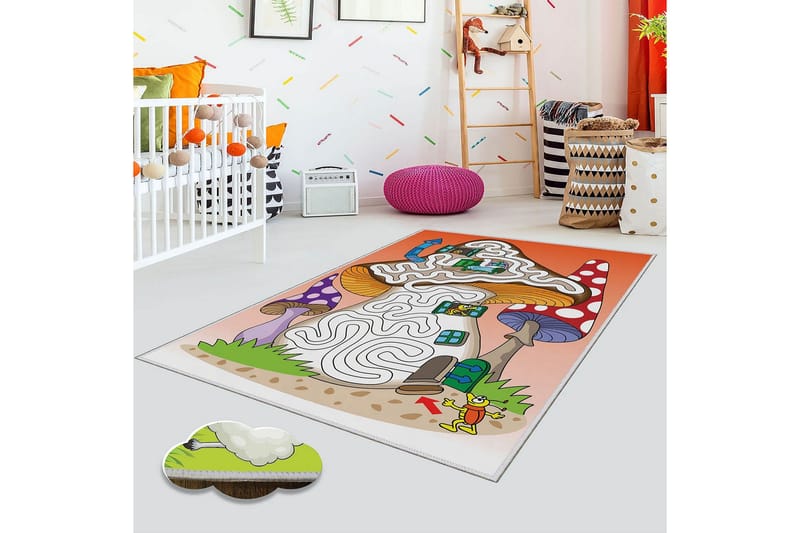 Homefesto Matto 100x200 cm, Monivärinen