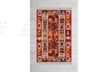 Homefesto Matto 100x200 cm - Monivärinen/Sametti - Kodintekstiilit & matot - Matto - Itämainen matto - Persialainen matto