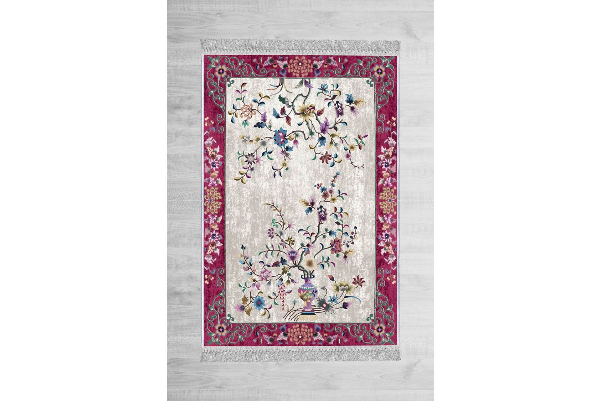 Homefesto Matto 100x200 cm - Monivärinen/Sametti - Kodintekstiilit & matot - Matto - Itämainen matto - Persialainen matto