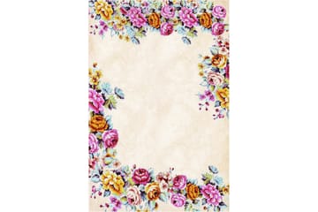 Homefesto Matto 100x200 cm - Monivärinen/Sametti - Kodintekstiilit & matot - Matto - Itämainen matto - Persialainen matto