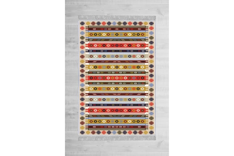 Homefesto Matto 100x200 cm - Monivärinen/Sametti - Kodintekstiilit & matot - Matto - Itämainen matto - Persialainen matto