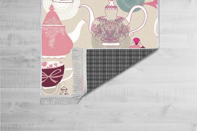 Homefesto Matto 100x200 cm, Monivärinen/Sametti