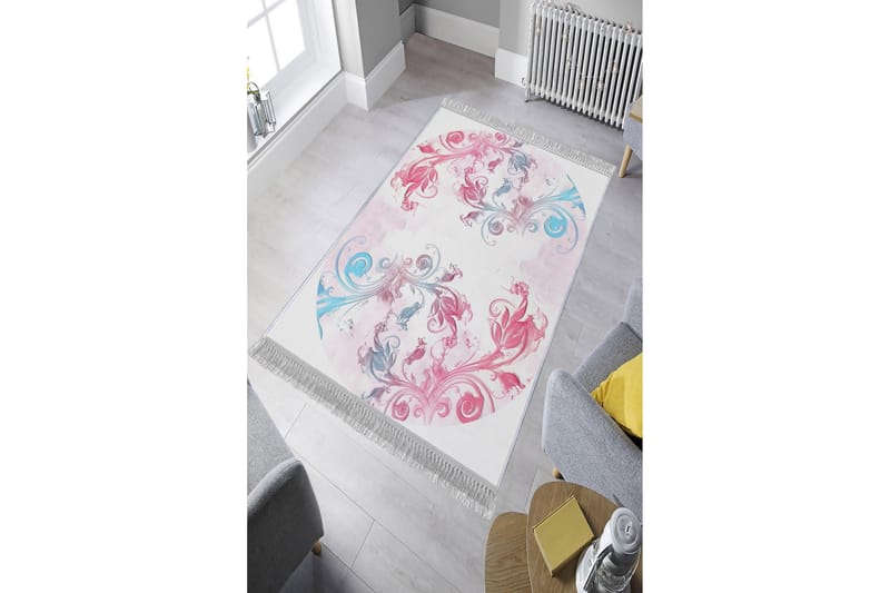 Homefesto Matto 100x200 cm - Monivärinen/Sametti - Kodintekstiilit & matot - Matto - Itämainen matto - Persialainen matto