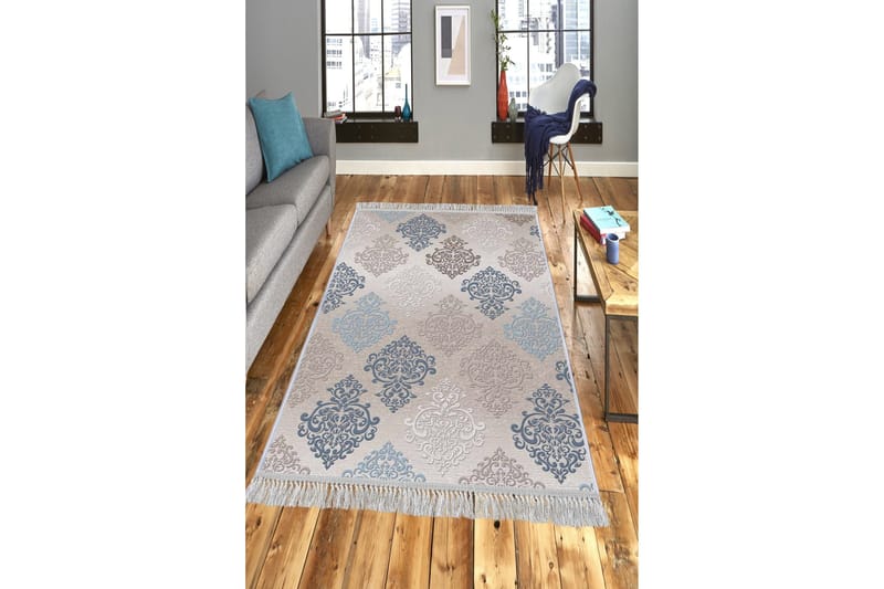 Homefesto Matto 100x200 cm, Monivärinen/Sametti