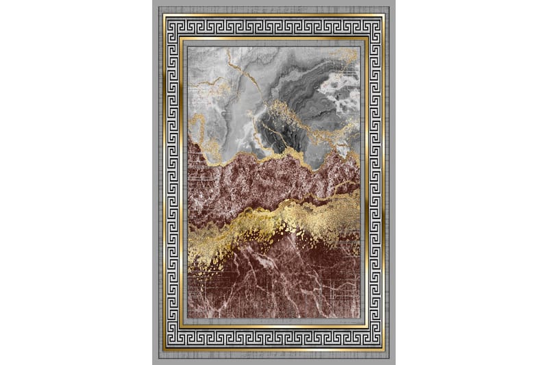 Homefesto Matto 100x200 cm - Monivärinen/Sametti - Kodintekstiilit & matot - Matto - Itämainen matto - Persialainen matto