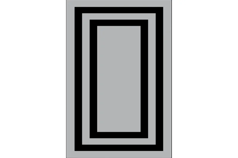 Homefesto Matto 100x200 cm, Monivärinen/Sametti