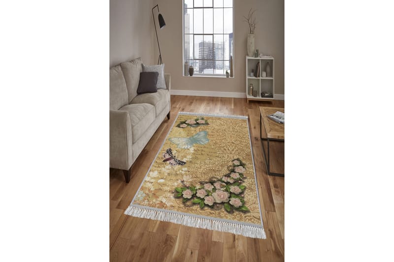 Homefesto Matto 100x200 cm - Monivärinen/Sametti - Kodintekstiilit & matot - Matto - Itämainen matto - Persialainen matto
