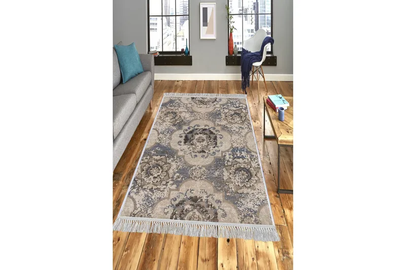 Homefesto Matto 100x200 cm, Monivärinen/Sametti