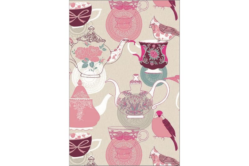 Homefesto Matto 100x200 cm - Monivärinen/Sametti - Kodintekstiilit & matot - Matto - Itämainen matto - Persialainen matto