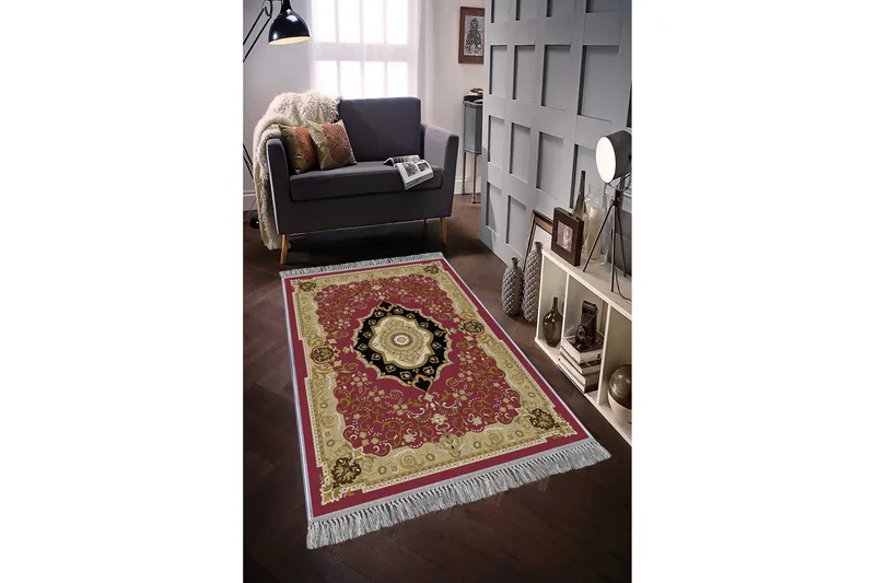 Homefesto Matto 100x200 cm, Monivärinen/Sametti