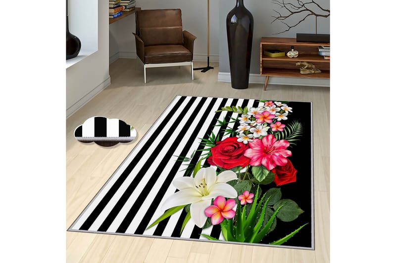 Homefesto Matto 100x300 cm - Monivärinen - Kodintekstiilit & matot - Matto - Itämainen matto - Persialainen matto