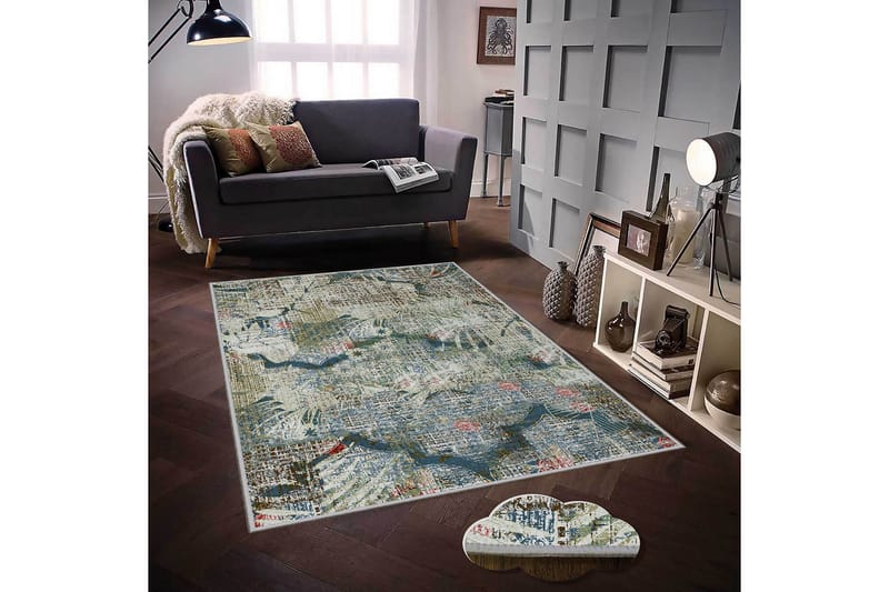Homefesto Matto 100x300 cm - Monivärinen - Kodintekstiilit & matot - Matto - Itämainen matto - Persialainen matto