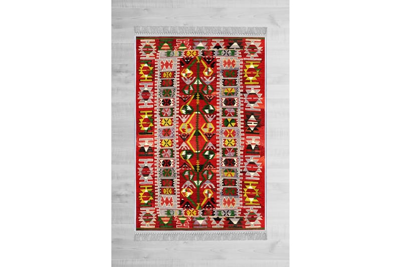 Homefesto Matto 100x300 cm - Monivärinen/Sametti - Kodintekstiilit & matot - Matto - Itämainen matto - Persialainen matto