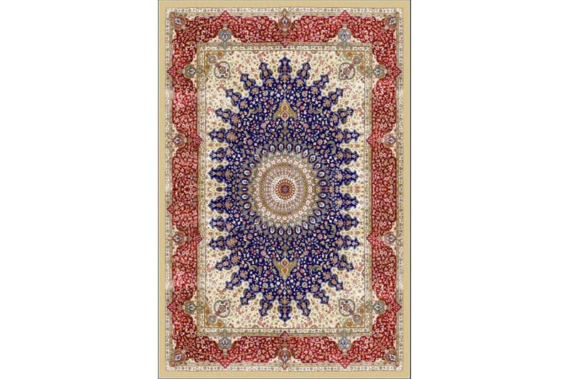 Homefesto Matto 100x300 cm - Monivärinen/Sametti - Kodintekstiilit & matot - Matto - Itämainen matto - Persialainen matto