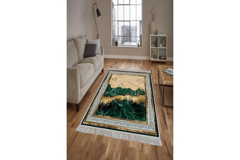 Homefesto Matto 100x300 cm - Monivärinen/Sametti - Kodintekstiilit & matot - Matto - Itämainen matto - Persialainen matto