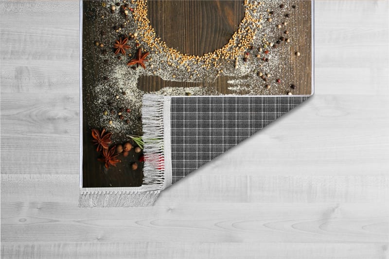 Homefesto Matto 100x300 cm, Monivärinen/Sametti