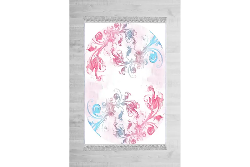 Homefesto Matto 100x300 cm, Monivärinen/Sametti