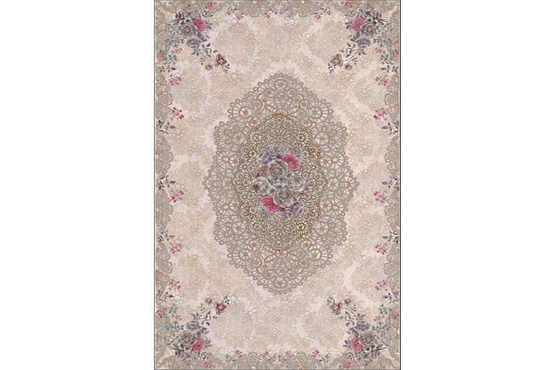 Homefesto Matto 100x300 cm - Monivärinen/Sametti - Kodintekstiilit & matot - Matto - Itämainen matto - Persialainen matto