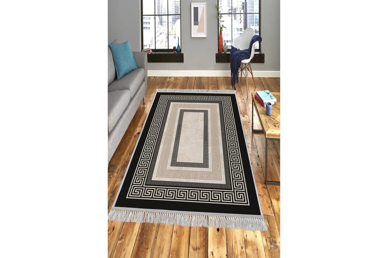 Homefesto Matto 100x300 cm, Monivärinen/Sametti