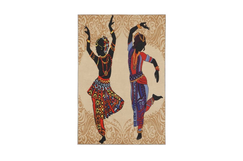 Homefesto Matto 120x180 cm - Monivärinen - Kodintekstiilit & matot - Matto - Itämainen matto - Persialainen matto