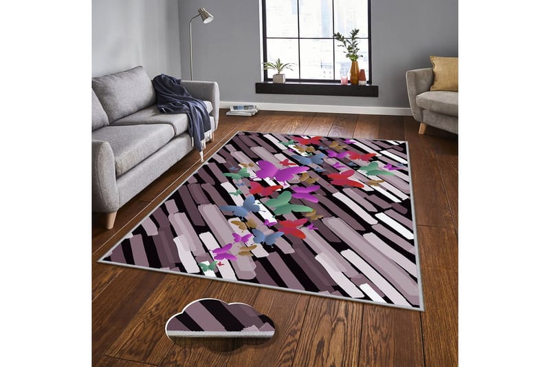 Homefesto Matto 120x180 cm - Monivärinen - Kodintekstiilit & matot - Matto - Itämainen matto - Persialainen matto