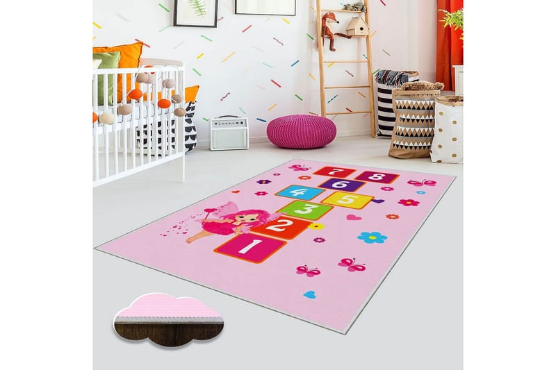 Homefesto Matto 120x180 cm - Monivärinen - Kodintekstiilit & matot - Matto - Itämainen matto - Persialainen matto