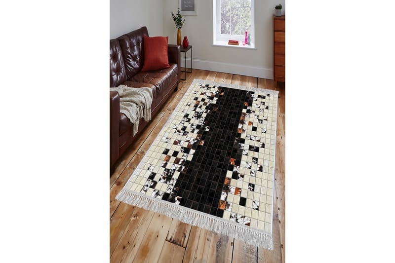 Homefesto Matto 120x180 cm - Monivärinen/Sametti - Kodintekstiilit & matot - Matto - Itämainen matto - Persialainen matto