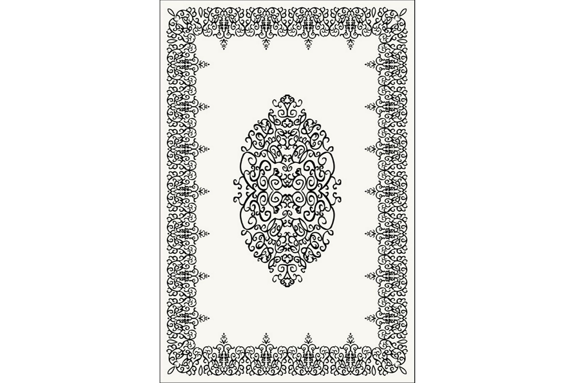 Homefesto Matto 120x180 cm - Monivärinen/Sametti - Kodintekstiilit & matot - Matto - Itämainen matto - Persialainen matto