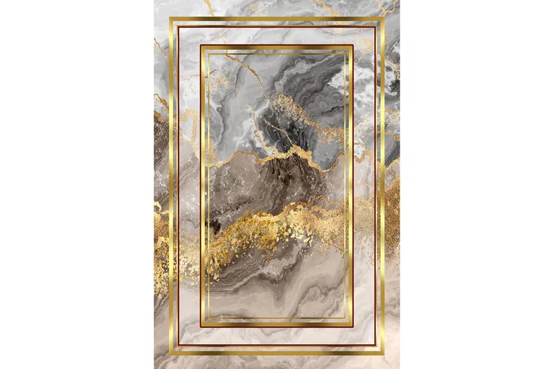 Homefesto Matto 120x180 cm, Monivärinen/Sametti