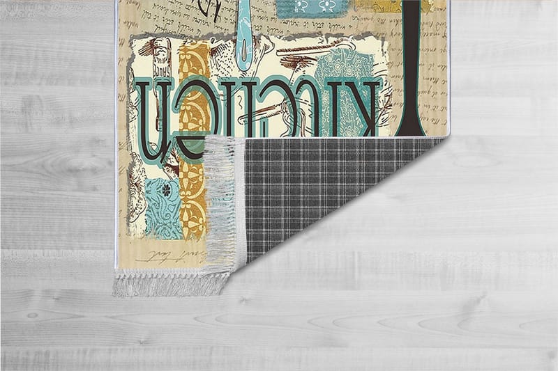 Homefesto Matto 120x180 cm - Monivärinen/Sametti - Kodintekstiilit & matot - Matto - Itämainen matto - Persialainen matto