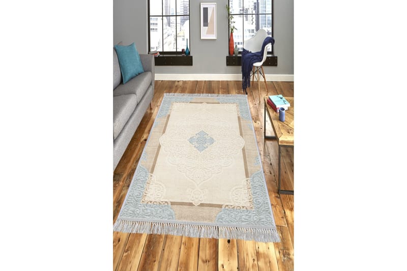 Homefesto Matto 120x180 cm, Monivärinen/Sametti