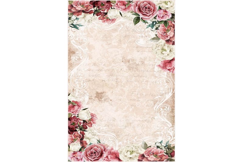 Homefesto Matto 120x180 cm - Monivärinen/Sametti - Kodintekstiilit & matot - Matto - Itämainen matto - Persialainen matto