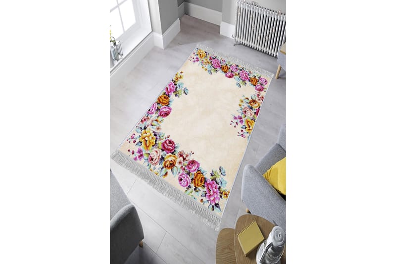 Homefesto Matto 120x180 cm - Monivärinen/Sametti - Kodintekstiilit & matot - Matto - Itämainen matto - Persialainen matto