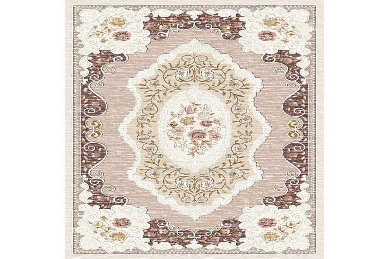 Homefesto Matto 140x220 cm - Monivärinen - Kodintekstiilit & matot - Matto - Itämainen matto - Persialainen matto