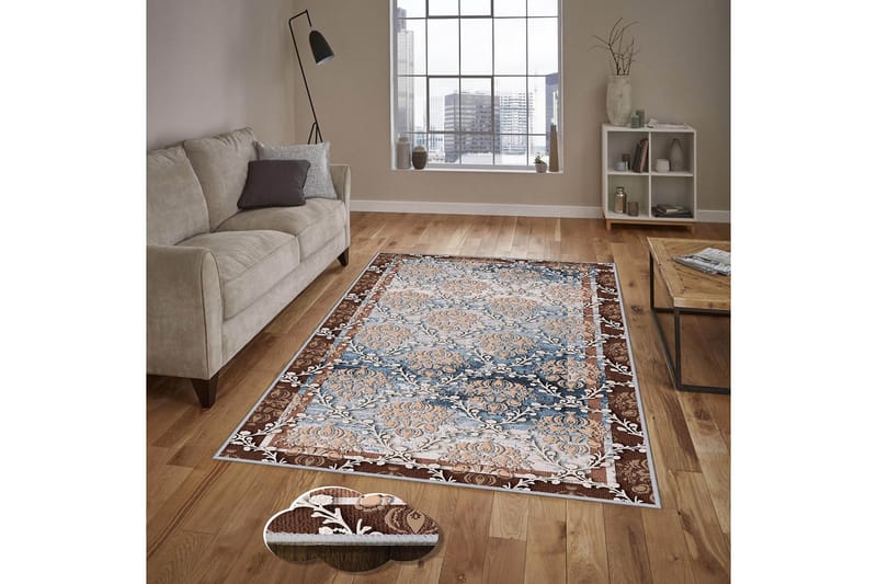 Homefesto Matto 140x220 cm - Monivärinen - Kodintekstiilit & matot - Matto - Itämainen matto - Persialainen matto