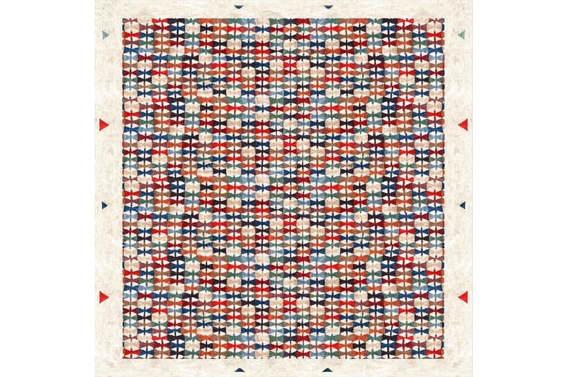 Homefesto Matto 140x220 cm - Monivärinen - Kodintekstiilit & matot - Matto - Itämainen matto - Persialainen matto