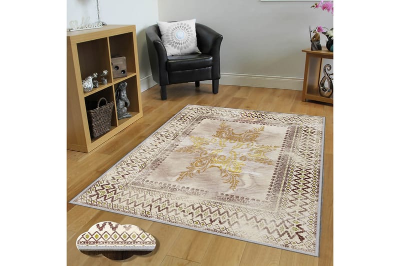 Homefesto Matto 140x220 cm - Monivärinen - Kodintekstiilit & matot - Matto - Itämainen matto - Persialainen matto