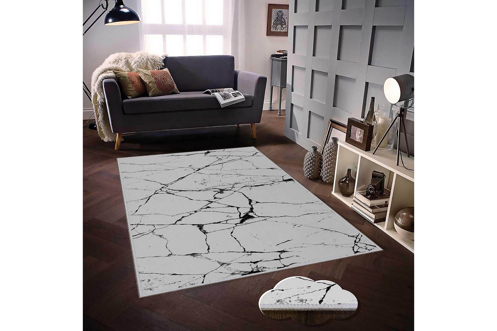 Homefesto Matto 140x220 cm - Monivärinen - Kodintekstiilit & matot - Matto - Itämainen matto - Persialainen matto