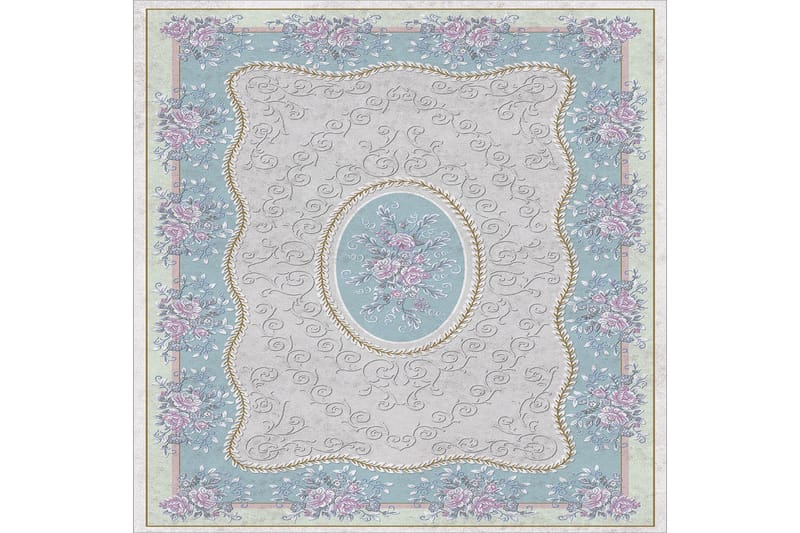 Homefesto Matto 140x220 cm - Monivärinen - Kodintekstiilit & matot - Matto - Itämainen matto - Persialainen matto