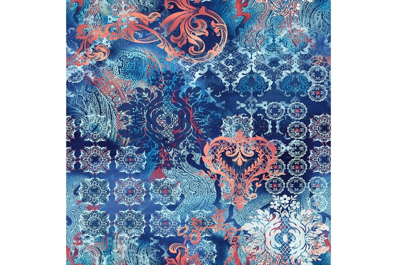 Homefesto Matto 140x220 cm - Monivärinen - Kodintekstiilit & matot - Matto - Itämainen matto - Persialainen matto