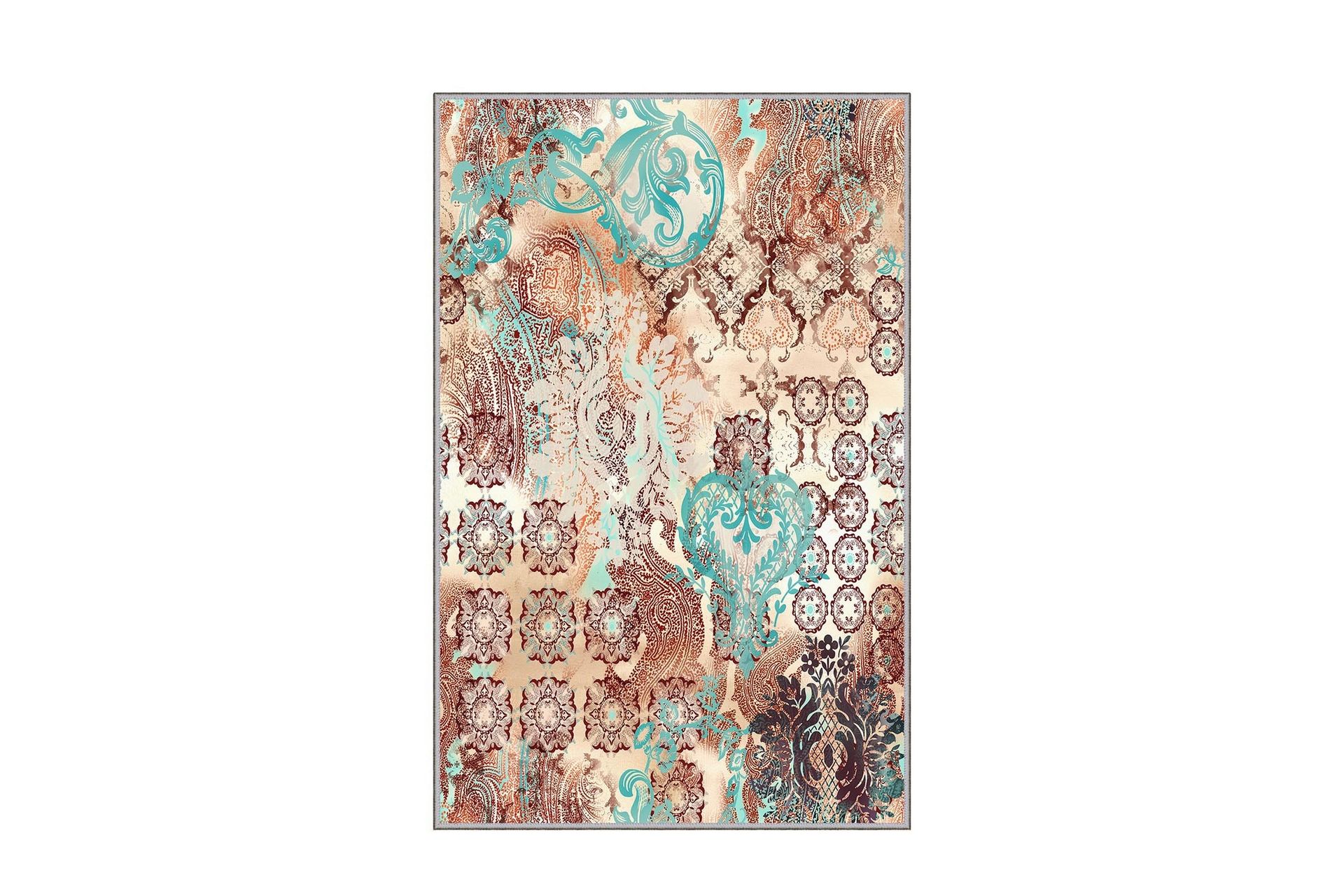 Homefesto Matto 140x220 cm - Monivärinen - Kodintekstiilit & matot - Matto - Itämainen matto - Persialainen matto