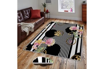 Homefesto Matto 140x220 cm - Monivärinen - Kodintekstiilit & matot - Matto - Itämainen matto - Persialainen matto