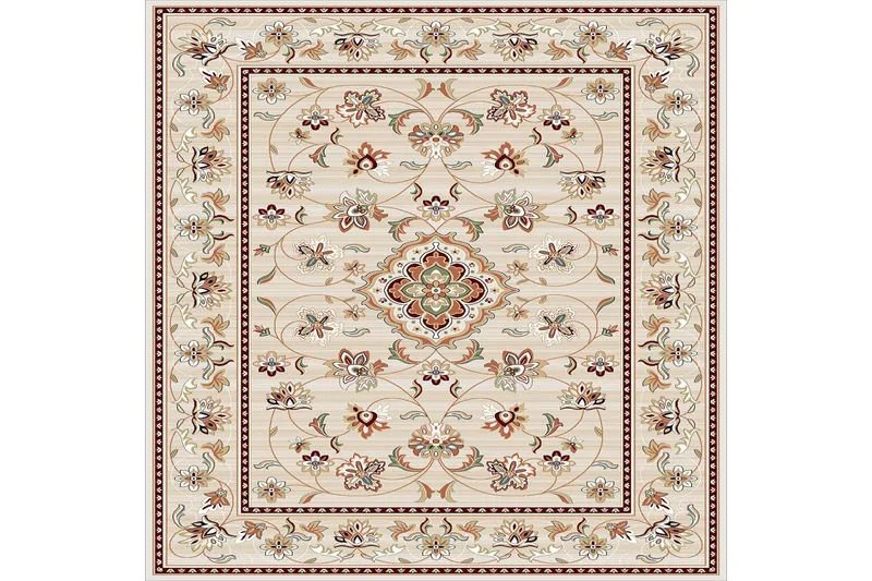 Homefesto Matto 140x220 cm - Monivärinen - Kodintekstiilit & matot - Matto - Itämainen matto - Persialainen matto