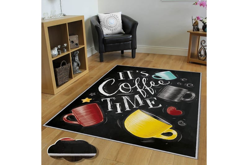 Homefesto Matto 140x220 cm - Monivärinen - Kodintekstiilit & matot - Matto - Itämainen matto - Persialainen matto