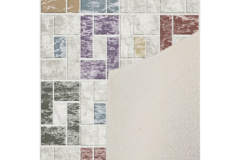 Homefesto Matto 140x220 cm - Monivärinen - Kodintekstiilit & matot - Matto - Itämainen matto - Persialainen matto