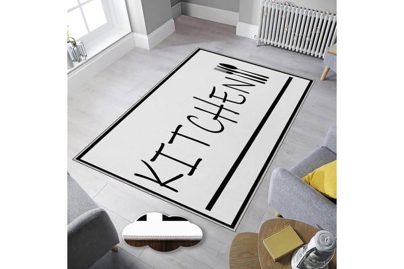 Homefesto Matto 140x220 cm - Monivärinen - Kodintekstiilit & matot - Matto - Itämainen matto - Persialainen matto